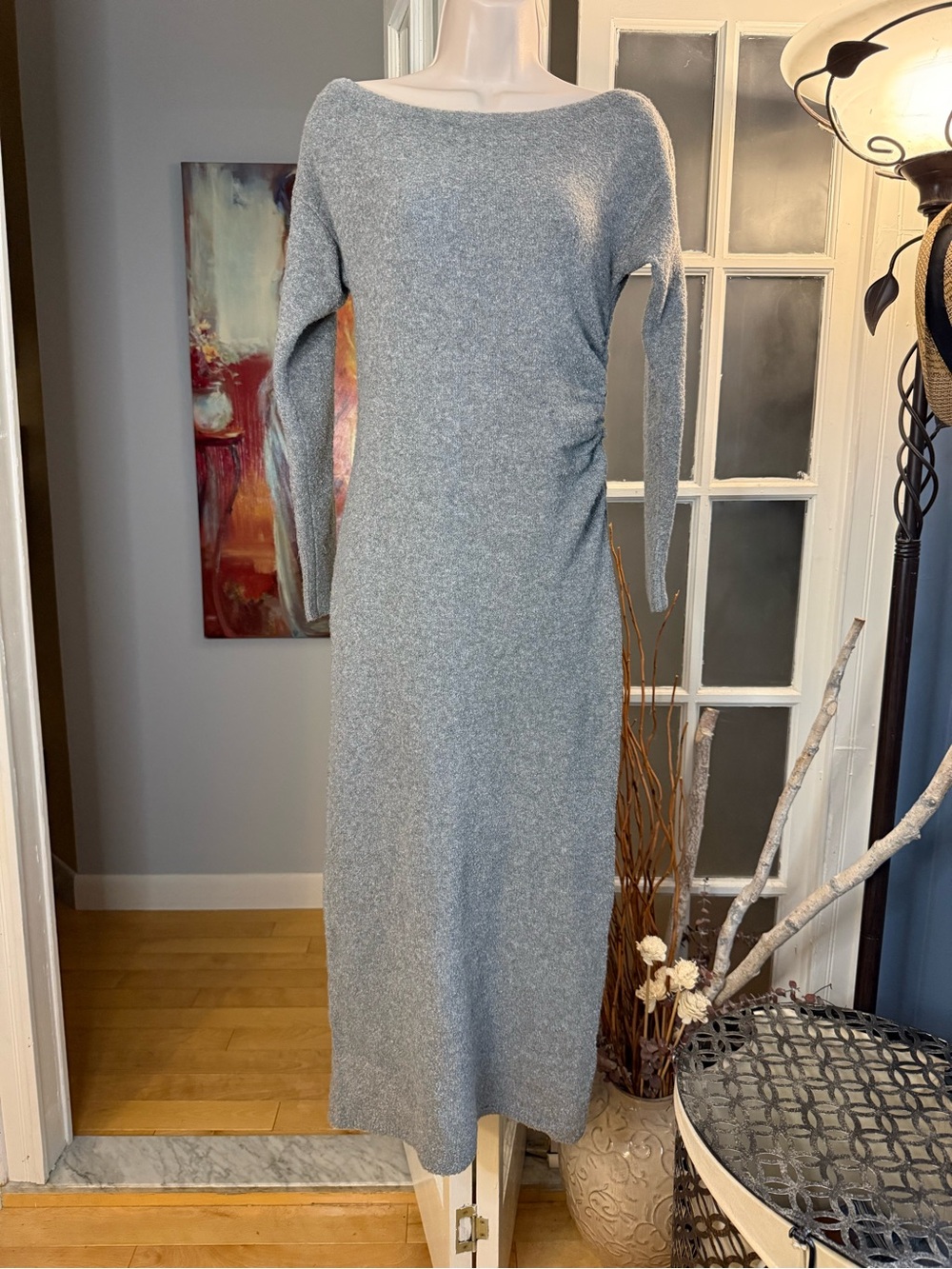 ✨Abercrombie & Fitch Gray Sweaterdress XS✨